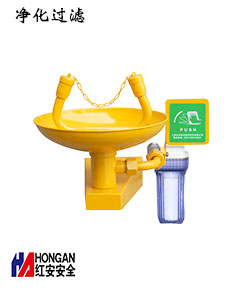 不銹鋼_ABS過濾型掛壁式洗眼器 不銹鋼_ABS過濾型掛壁式洗眼器