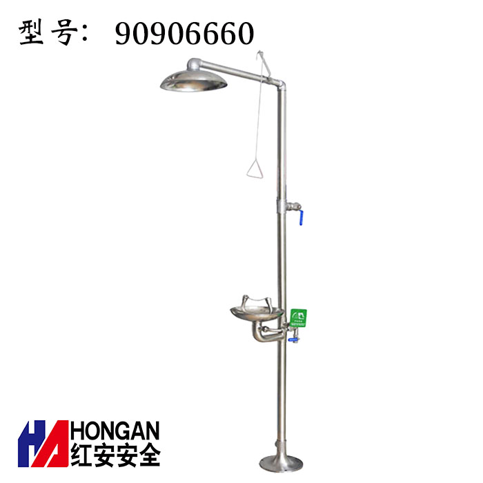 排空防凍工業(yè)級(jí)304不銹鋼立式洗眼器 排空防凍工業(yè)級(jí)304不銹鋼立式洗眼器